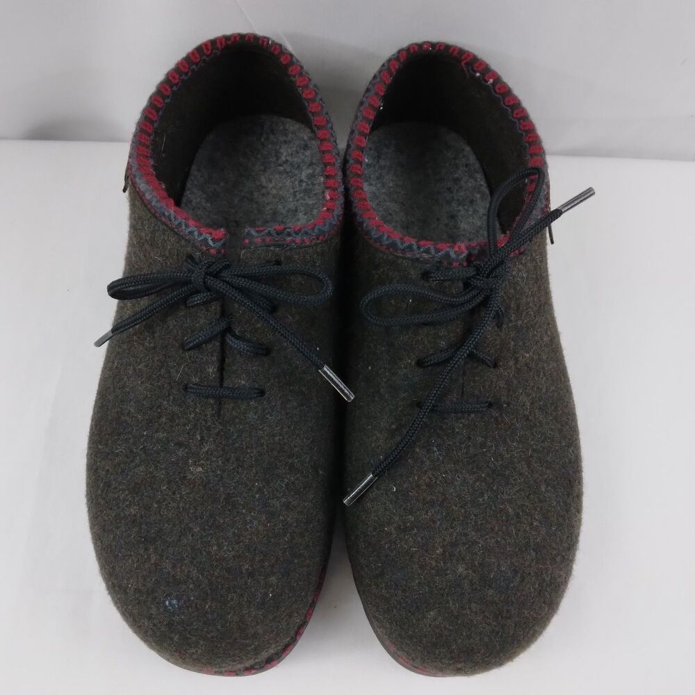 Wild n Wooly by Stegmann Shoes Gray Pure New Wool Germany Women's Size US 7 - Picture 4 of 15